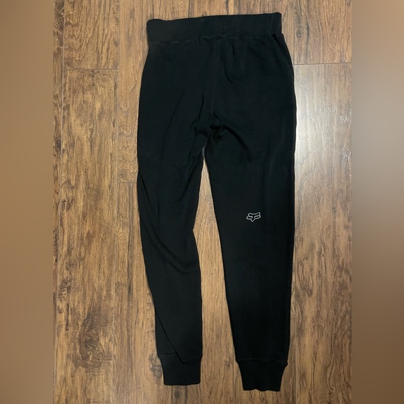 Fox racing gear 2 tone fitted jogging pants sweatpants comfy with pockets Medium - Picture 5 of 6